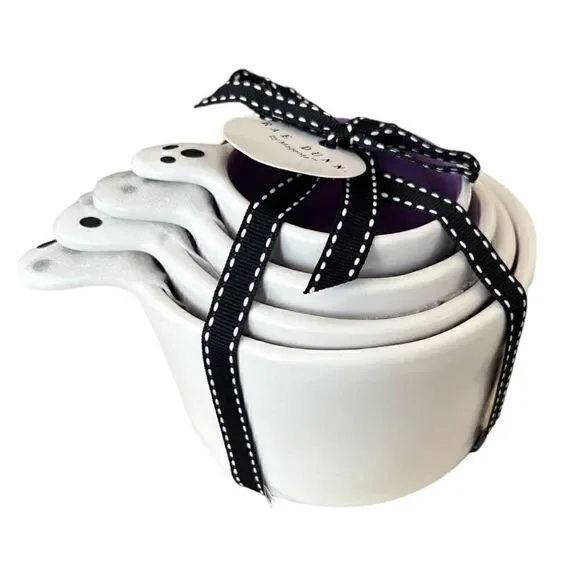 Rae Dunn Halloween Ghost Measuring Cups